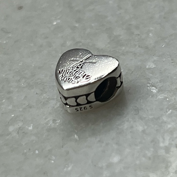 Holland Heart Pandora Charm 935 Silver - Picture 3 of 5